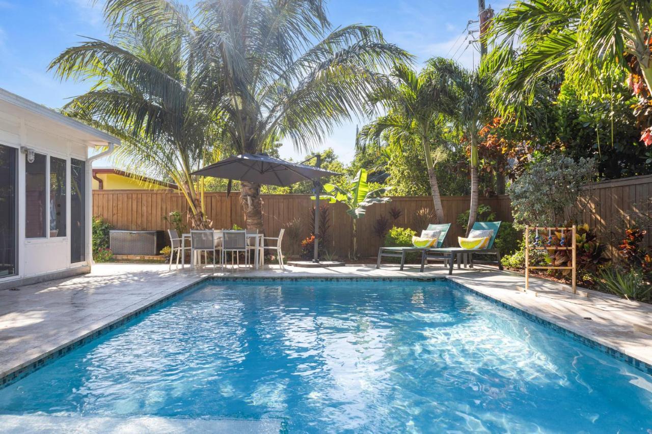 Casa Limon - Private Heated Pool Prime Location & Parking Fort Lauderdale Exterior foto